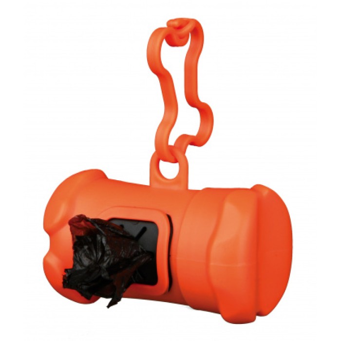 Контейнер та пакети з ручками TRIXIE Dog Pick Up, Зміст: 1 рулон з 15 пакетів, M